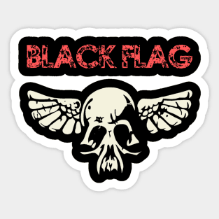 black flag Sticker